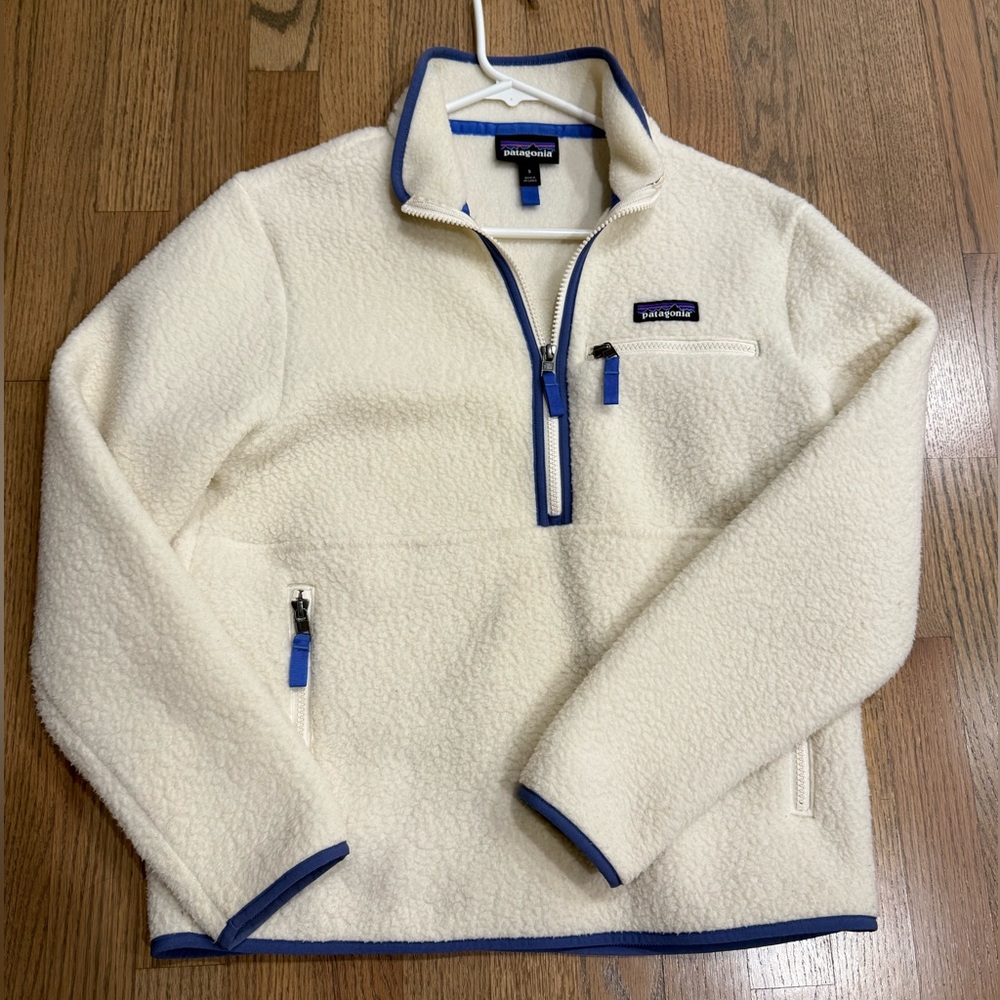 NWOT Patagonia Women's Retro Pile Fleece Marsupial Pullover small